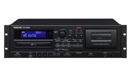 Tascam combo CD/cassette pour l’installation