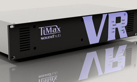 Out Board TiMax SoundHub VR Processeur show control/lecteur/spatialisation