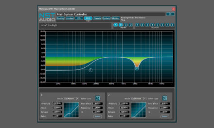 NST Audio D-Net, logiciel de contrôle pour processeurs