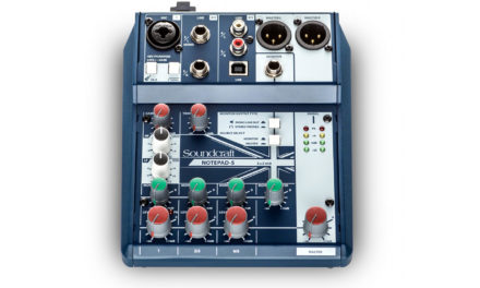 SOUNDCRAFT NOTEPAD, consoles de mixage petit format