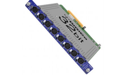 DiGiCo Stadius, carte 8 préamplis micro pour consoles SD