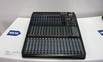 RCF Consoles Série E, console de mixage