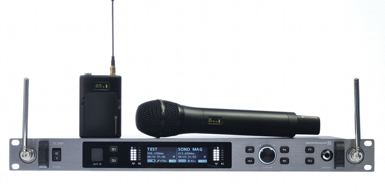 Système HF numérique TG 1000 Beyer Dynamic
