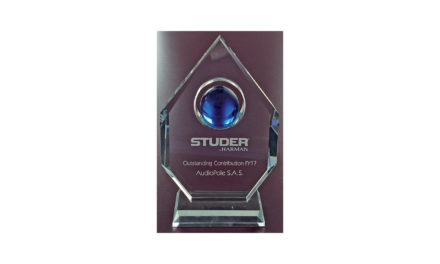 UN AWARD STUDER POUR AUDIOPOLE