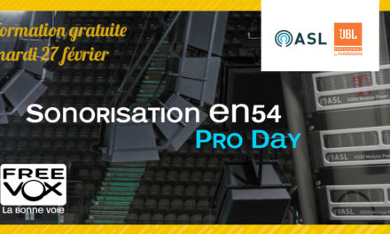Formation gratuite FREEVOX PRO DAY Sonorisation EN54 le Mardi 27 Février