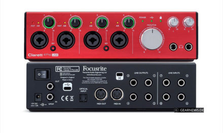 GAMME FOCUSRITE CLARETT USB-C