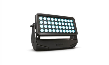 CAMEO ZENIT W600 Un projecteur wash à LED extérieur professionnel de classe IP 65