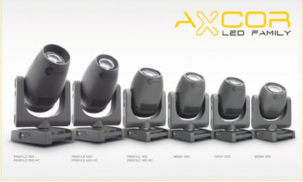 CLAY PAKY PRÉSENTE DE NOUVEAUX AXCOR SUR QUATRE CONTINENTS
