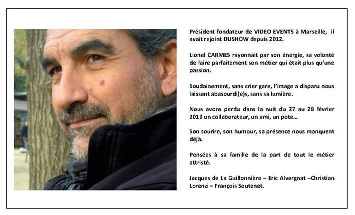 Dushow et Novelty en deuil