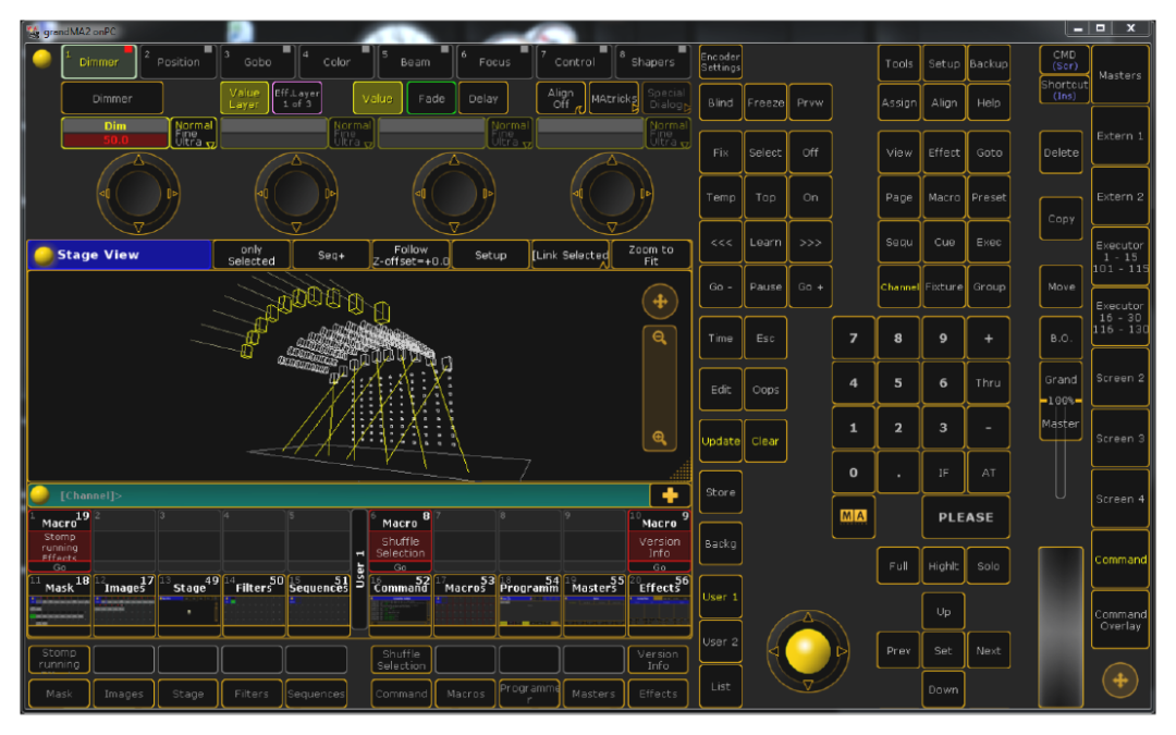 Tutoriel GrandMa2 : Patch