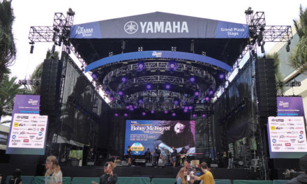Nexo et Yamaha sous les sunlights