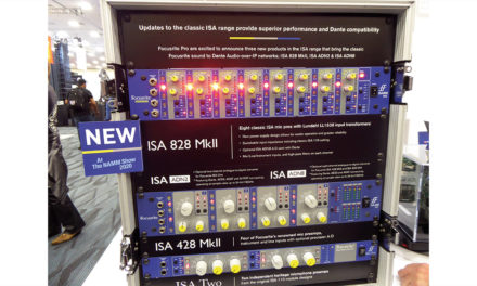 #NAMM2020 – FOCUSRITE