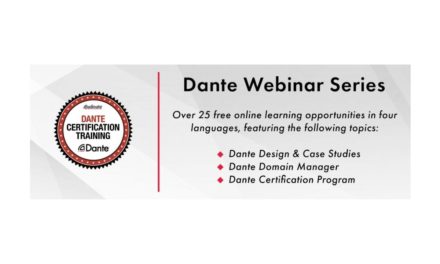 En avril, découvrez une série de webinaires Dante