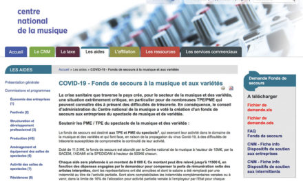 Plan de continuité du CNM