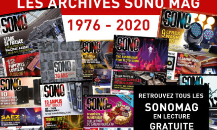 tous les magazines SONO Mag de 2020 à 2007