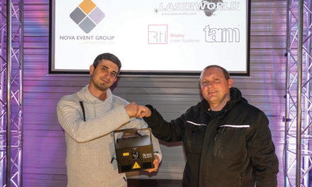 NOVA EVENT GROUP DISTRIBUE LASERWORLD EN SUISSE
