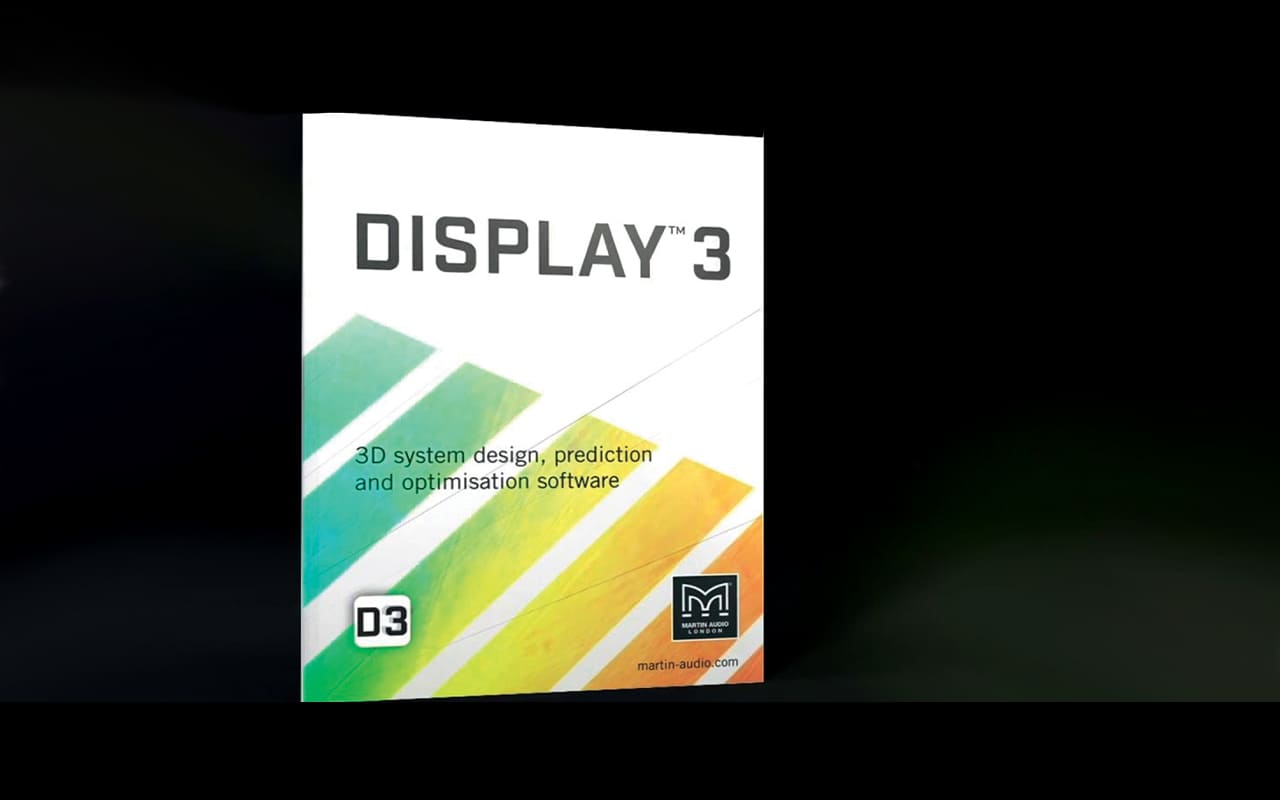 MARTIN AUDIO DISPLAY 3  EN VERSION BÊTA