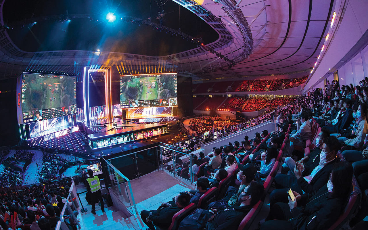 LE ROBOSPOT POUR LA FINALE  DE LEAGUE OF LEGENDS