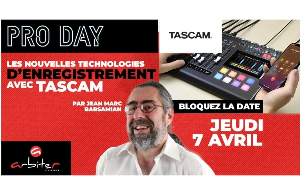 Découvrez les technologies d’enregistrement avec TASCAM