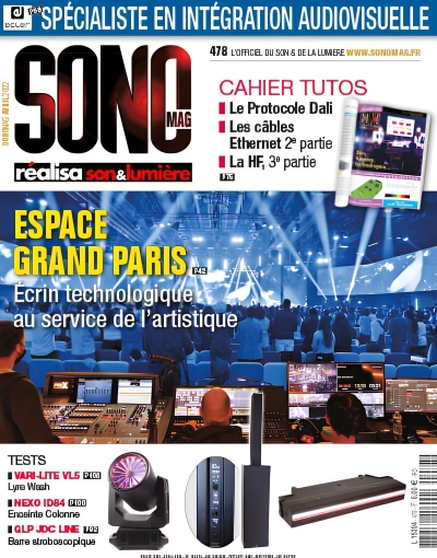 n°478 ESPACE GRAND PARIS, ÉCRIN TECHNOLOGIQUE AU SERVICE DE L’ARTISTIQUE