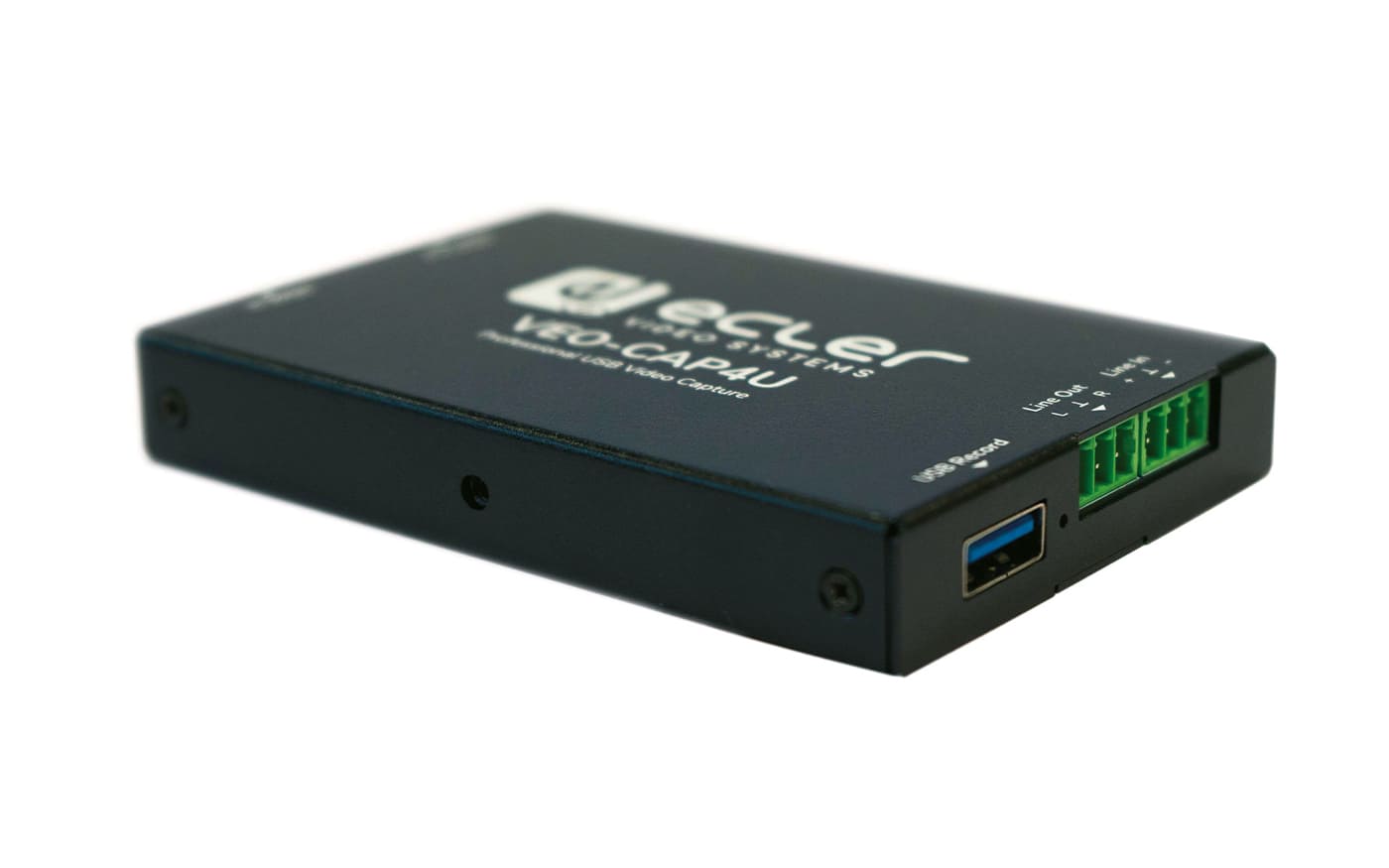Ecler VEO-CAP4U, vidéo et audio en USB