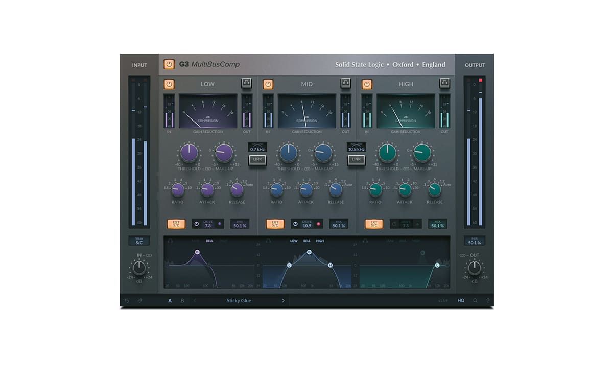 Solid State Logic lancele plug-in G3 MultiBusComp