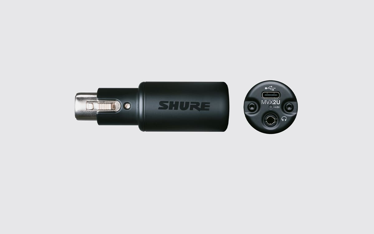 Shure : La mvx2u et son dsp intégré