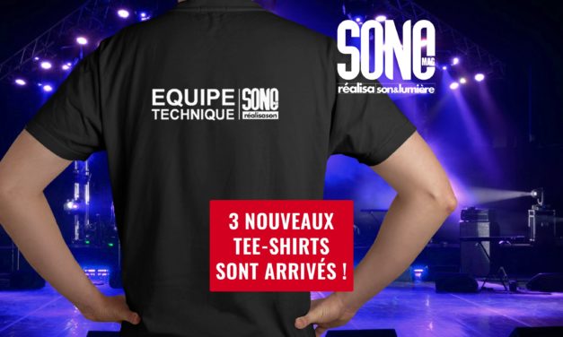 Nouveaux tee-shirts SONO Mag