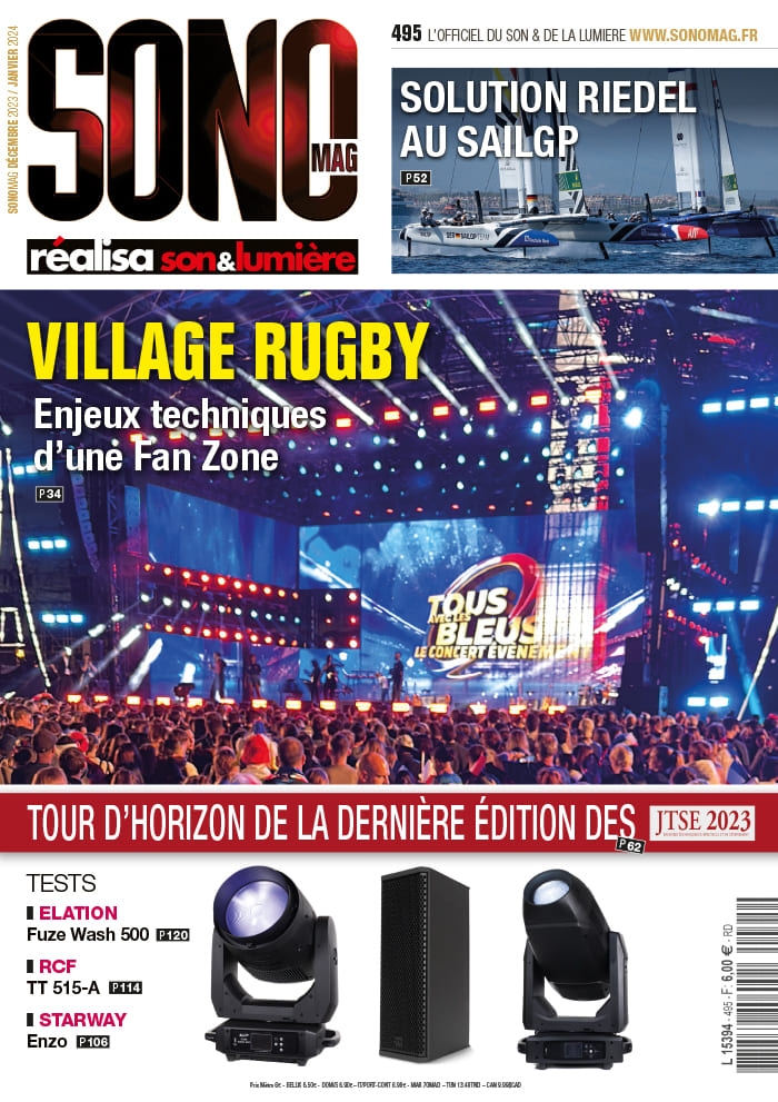 n°495 VILLAGE RUGBY, ENJEUX TECHNIQUES D’UNE FAN ZONE