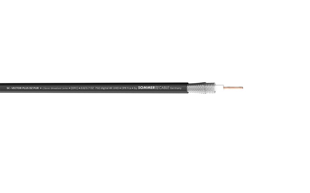 Câble vidéo UHD SC-Vector Plus 0,8L/3,7DZ
