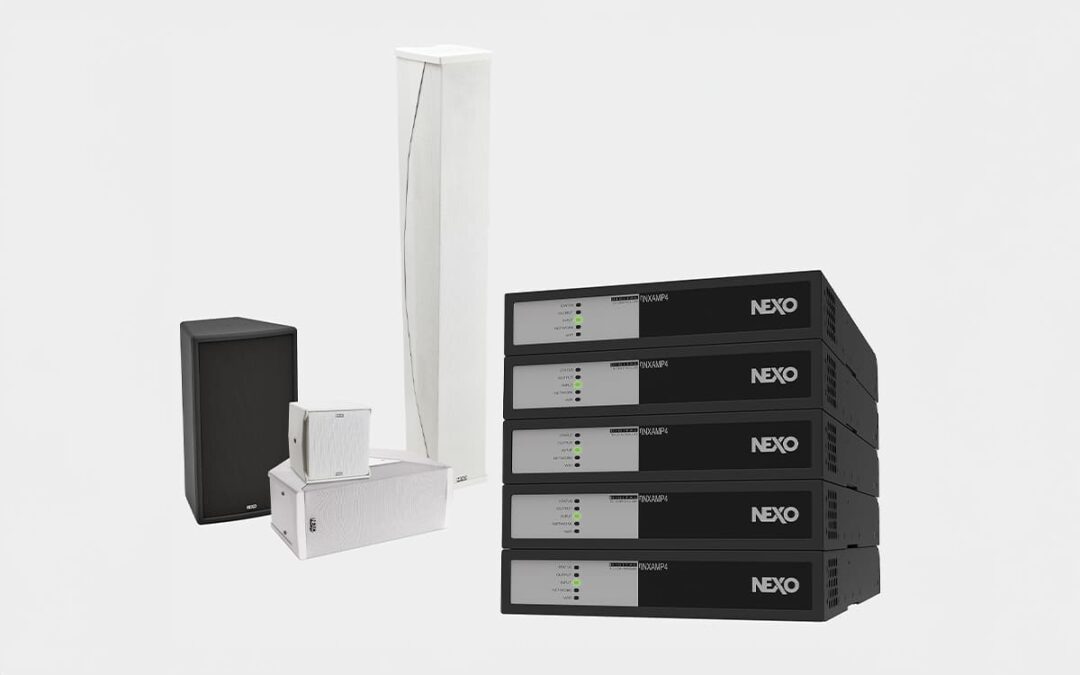 Nexo, mise à jour du firmware NXAMP et du logiciel NeMo