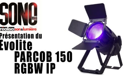 PAR LED PARCOB 150 RGBW IP de la marque Evolite