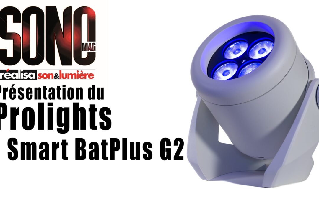 Par LED Smart BatPlus G2 de Prolights