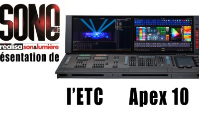 console Apex 10 d’ETC