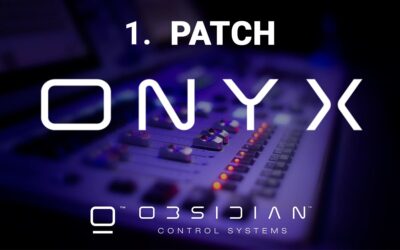 tutoriel ONYX – consoles nx2 – nx4 : PAtch