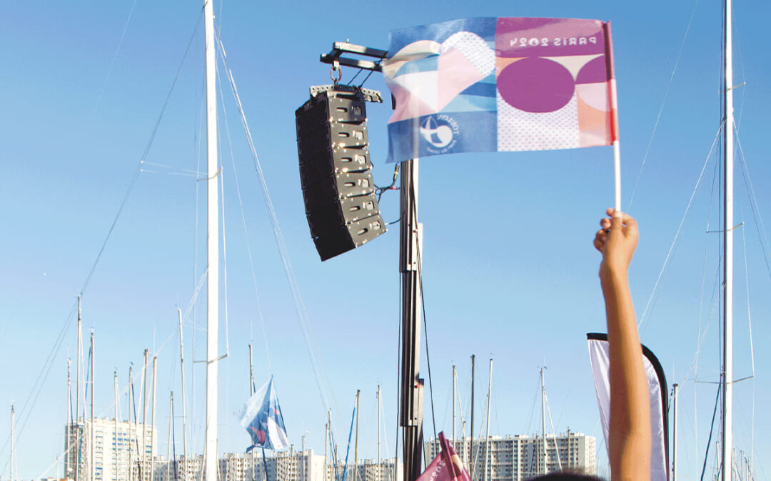 Arrivée de la flamme olympique à Toulon