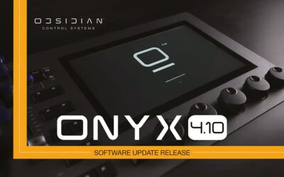 Le logiciel Obsidian Onyx 4.10 est disponible