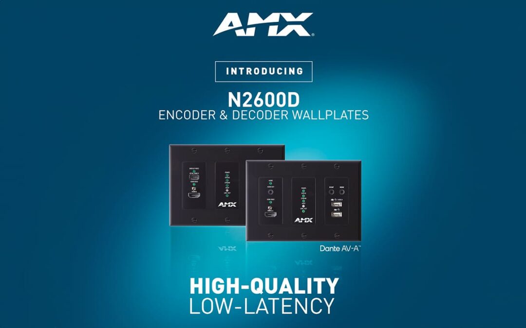 Les encodeurs et décodeurs AMX SVSI N2600