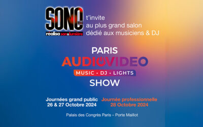 SONO Mag vous invite au salon Paris Audio Video Show