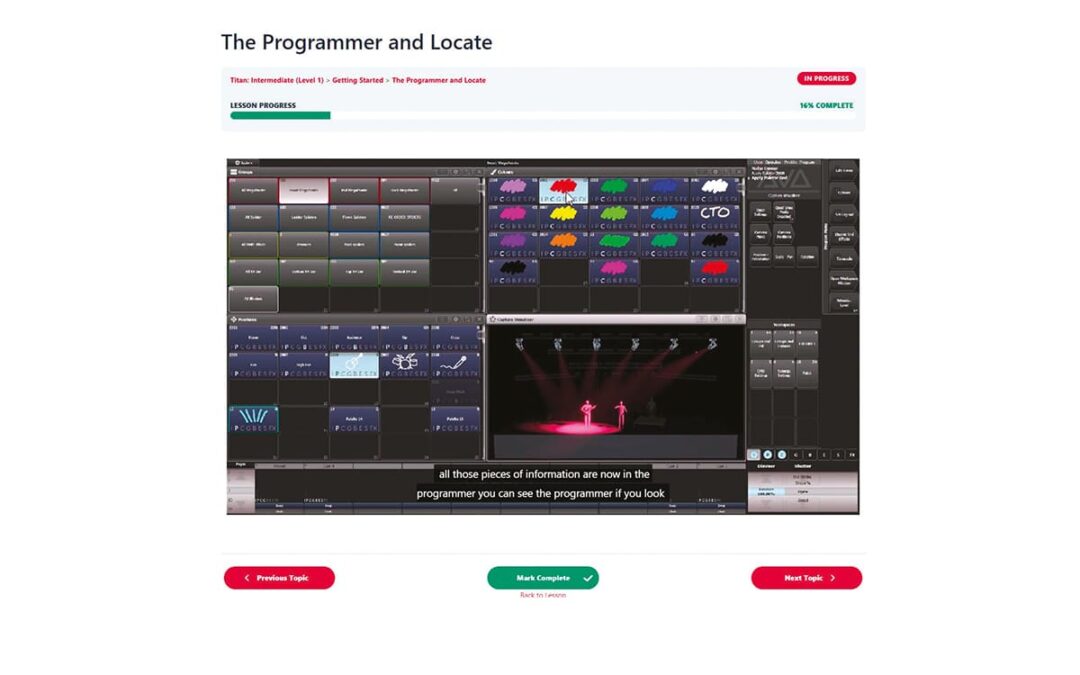 Avolites lance une nouvelle plateforme d’apprentissage en ligne