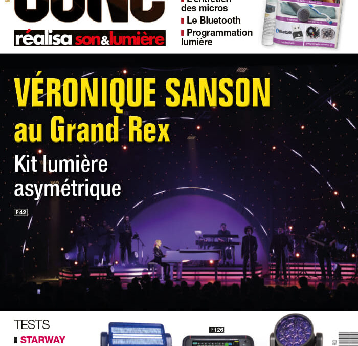 n°504, VÉRONIQUE SANSON au Grand Rex, Kit lumière asymétrique