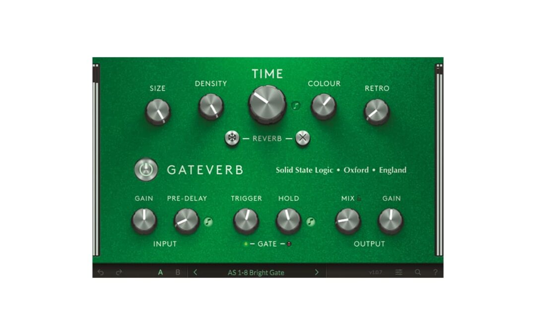 Le plug-in GateVerb de Solid State Logic