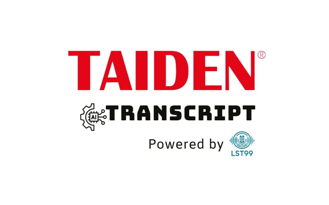Taiden Transcript x LST99 : L’IA à découvrir aux JTSE !