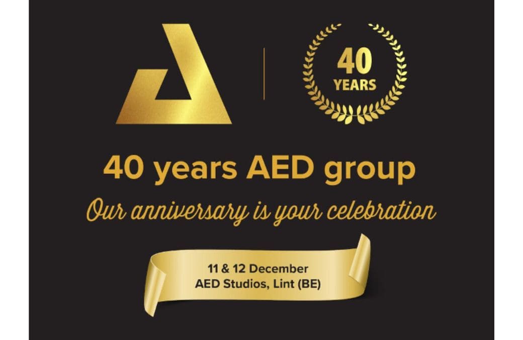 AED group fête son 40ème anniversaire !