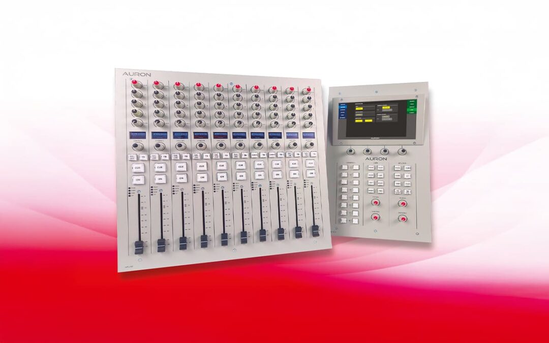 Auron, console de diffusion radio de D&R