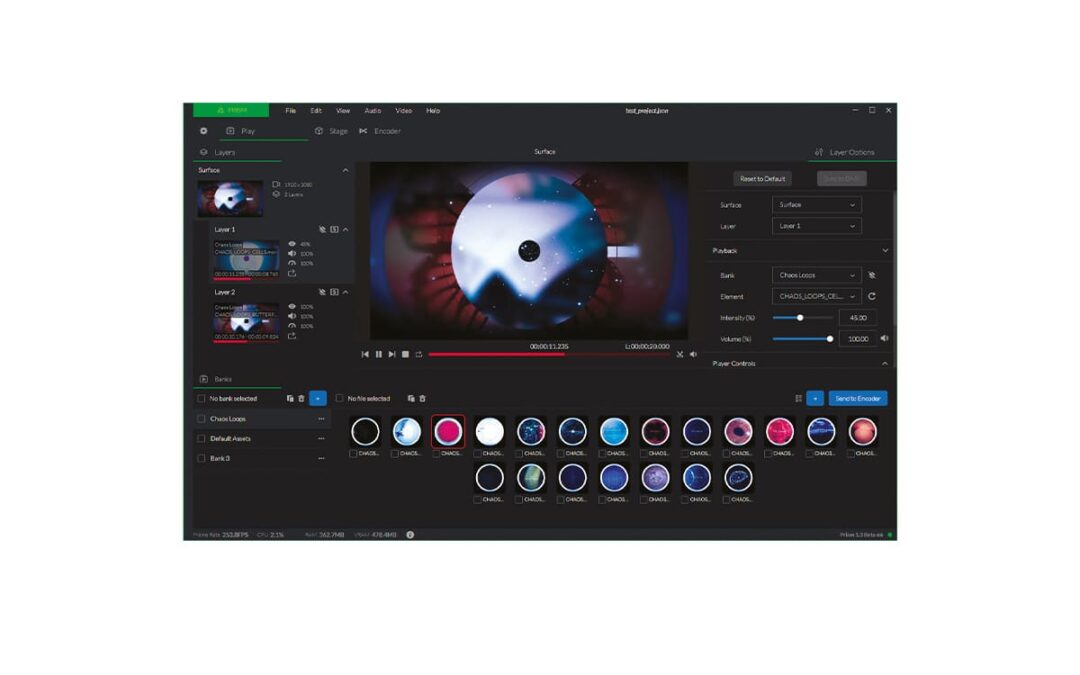 Édition Early Access de Prism Avolites