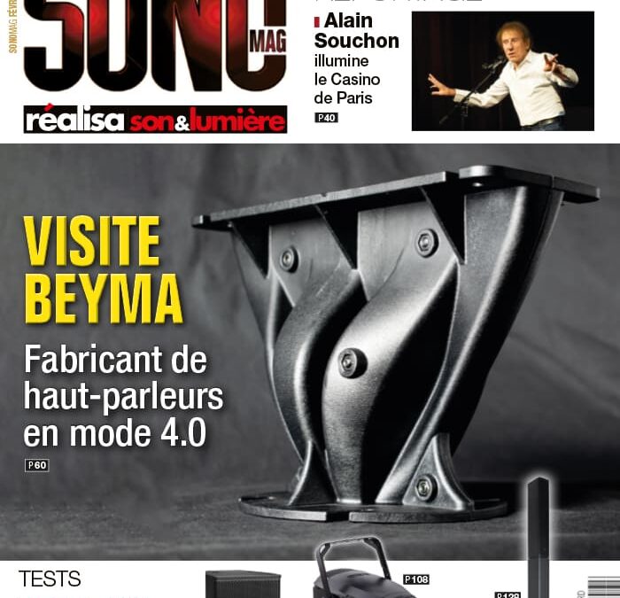 506, Visite Beyma, fabricant de haut-parleurs en mode 4.0