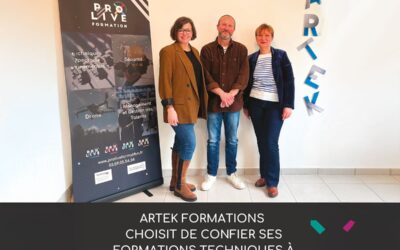 Prolive Formation reprend les formations techniques Artek
