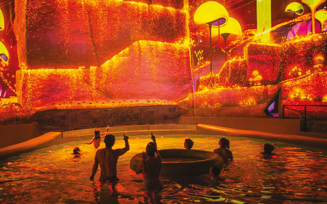 L’eau rencontre la lumière, au Futuroscope