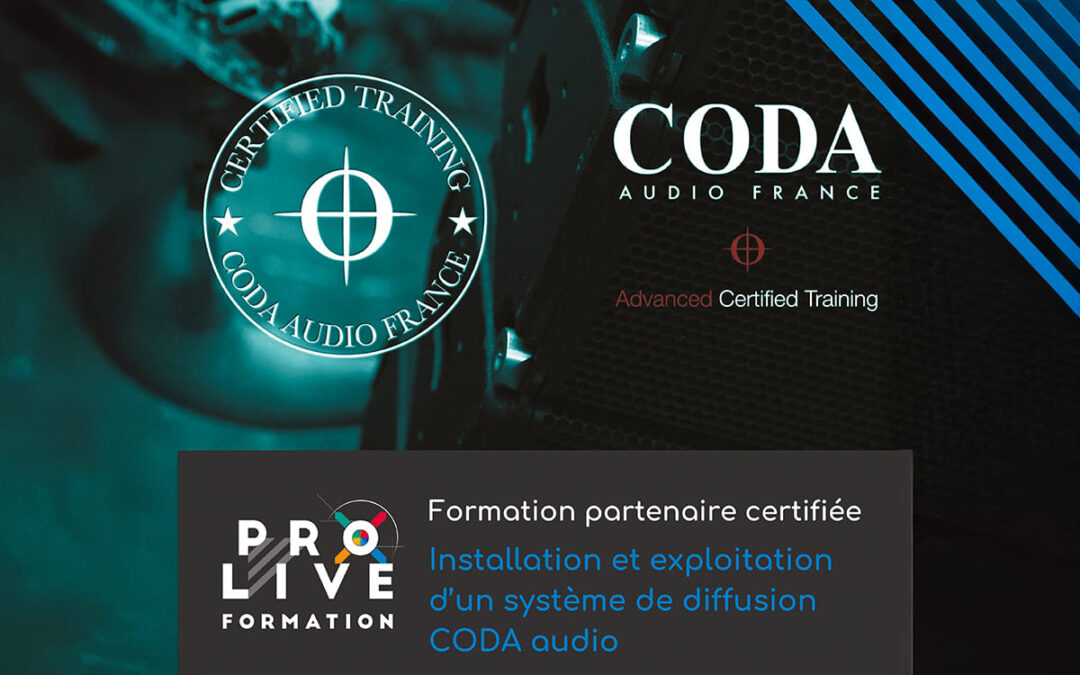 Formation Coda Audio chez Prolive